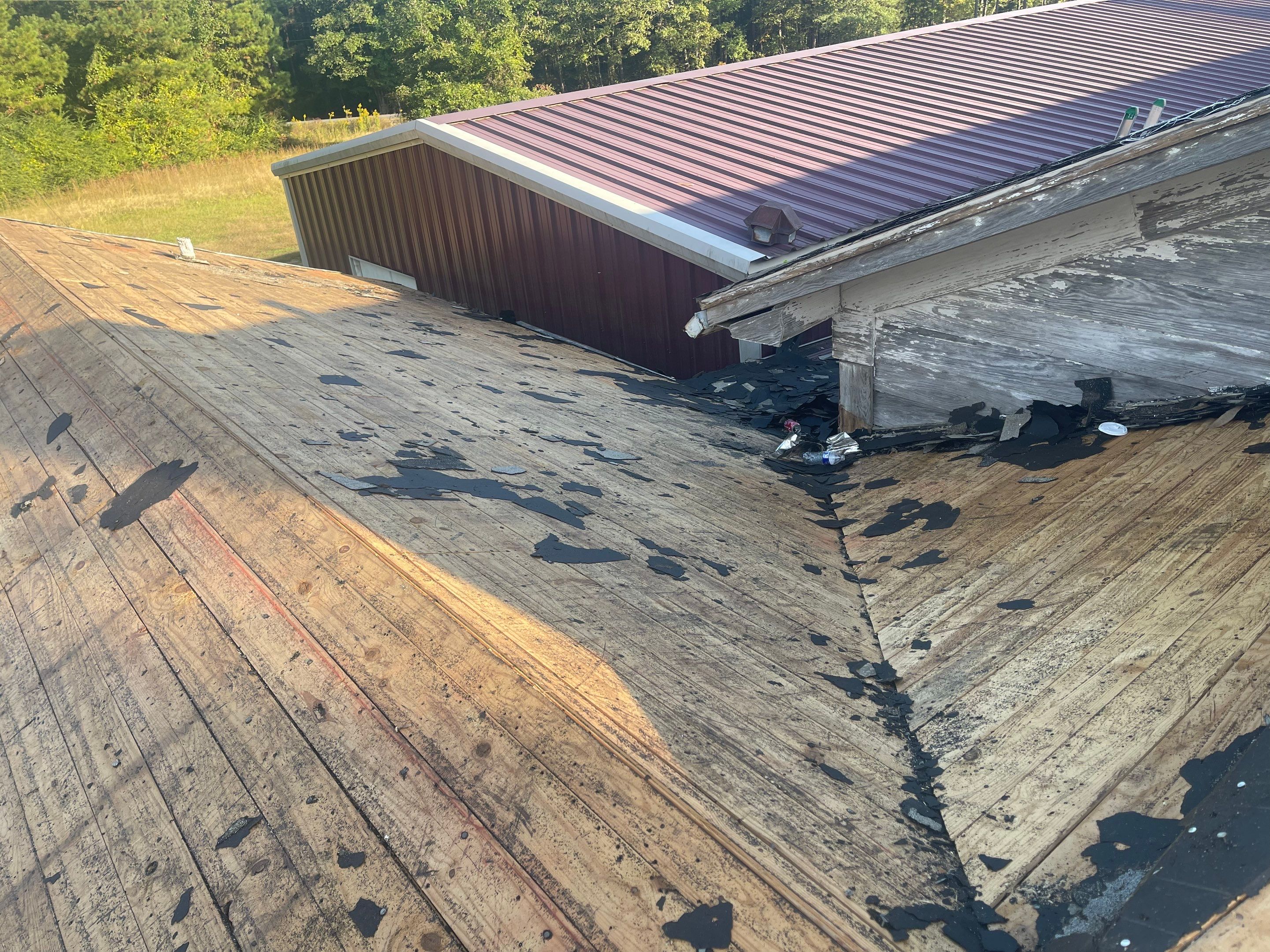 Residential Metal Roof Replacement using Reed's Metals: 26 GA. Colored Residential Metal Panels (Barn Red) by Hostetler Roofing
