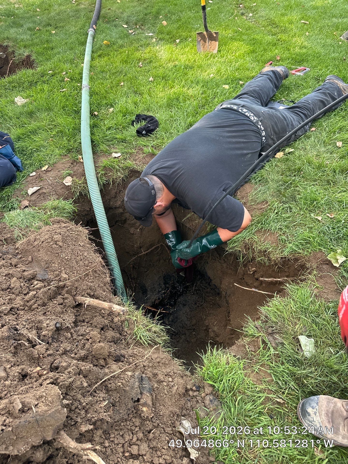 Septic System Pump Replacement and Sewer Line Root Removal in Dunmore by Septic Medic Inc.