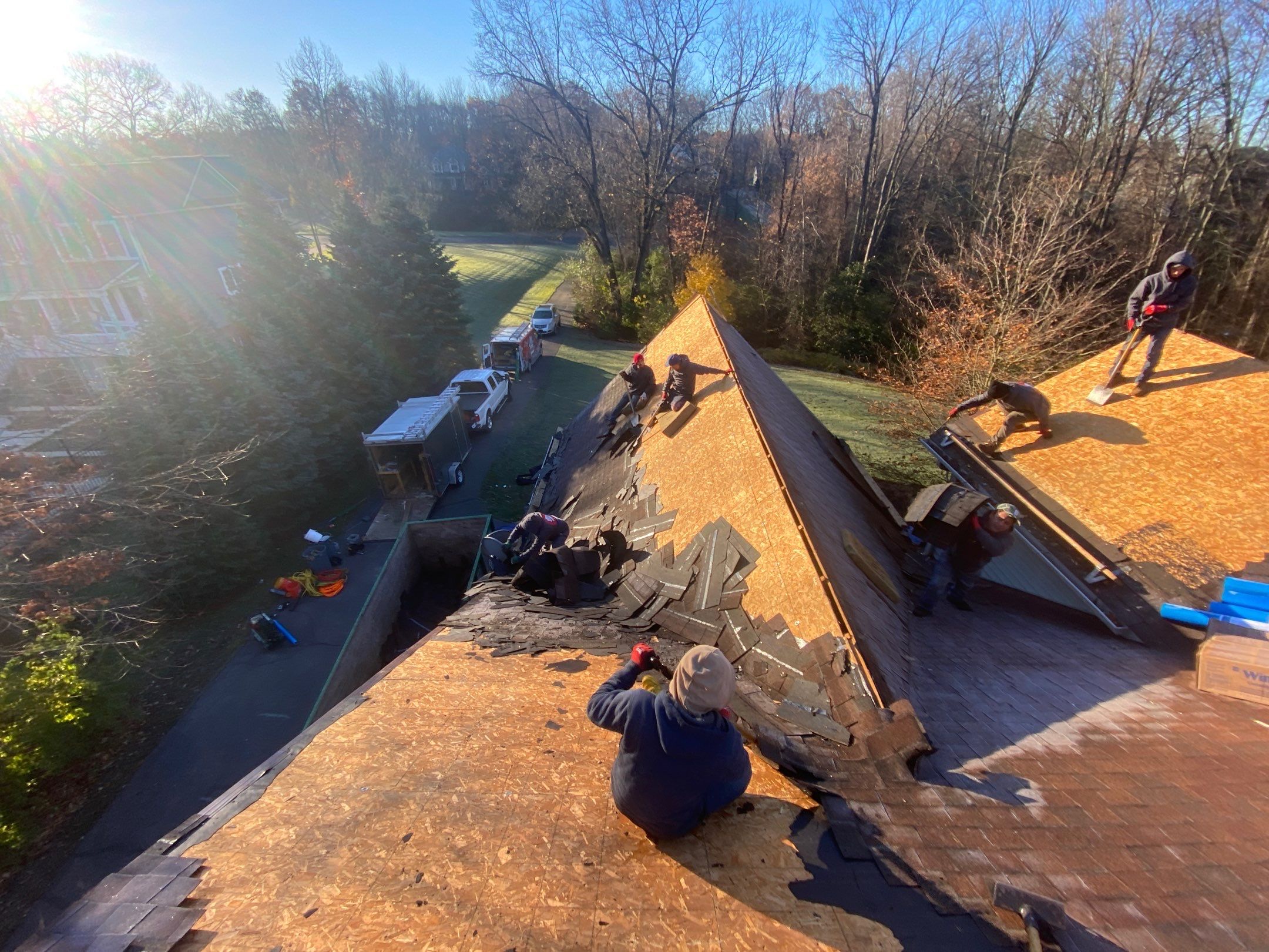 Roof Replacement using CertainTeed Landmark by 180 Contractors