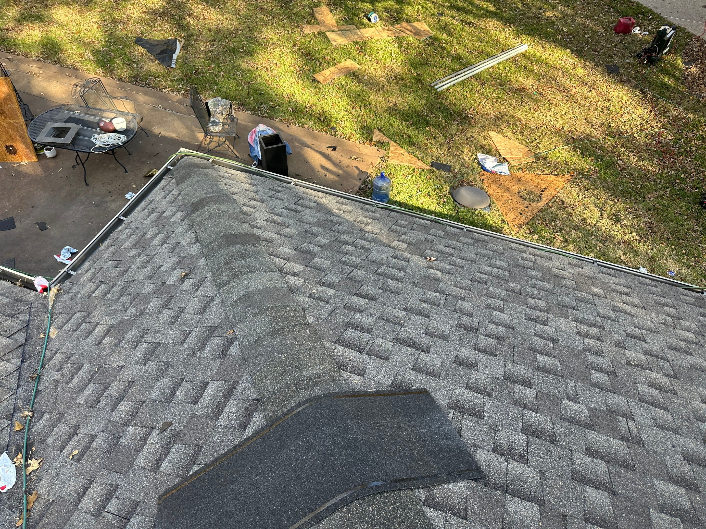 Residential Roofing Installation using GAF Timberline HDZ in Montgomery by Core Four Roofing