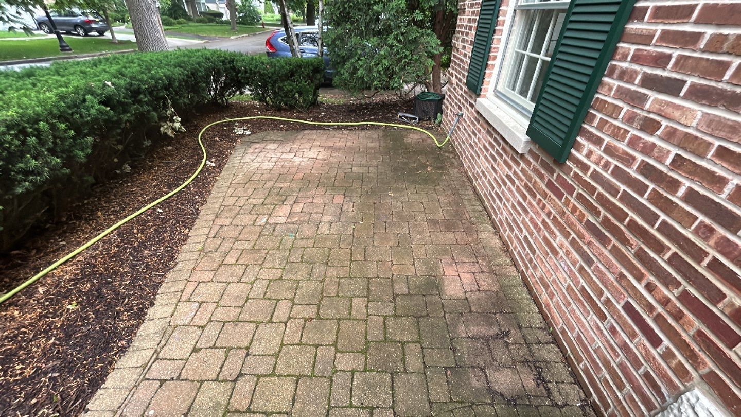 brick paver repair, clean and seal using Surebond SB-1300 by Northern Power Washing LLC.