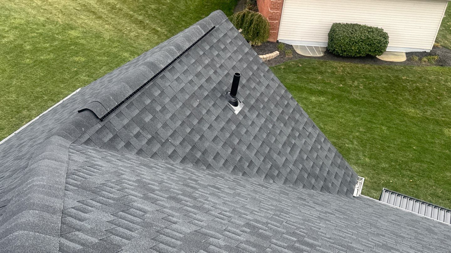 Residential Roofing Installation using GAF Timberline HDZ Charcoal by Nitro Roofing and Construction