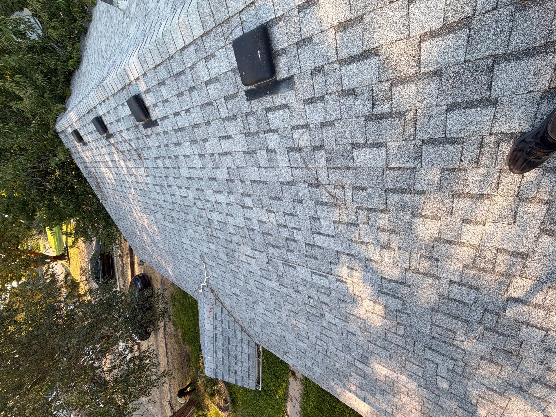 Parma Residential Roof Replacement with Gray Architectural Shingles by Olive Roofing