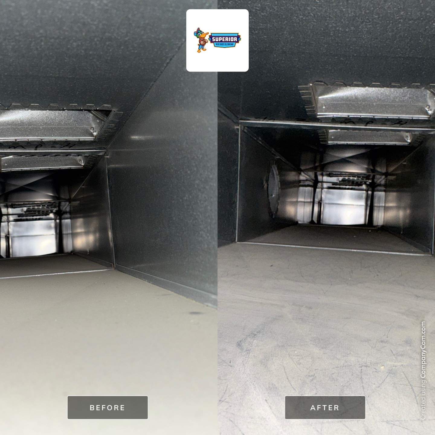 Air Duct Cleaning With a Vacuum Truck in Canfield, OH by Superior Air Duct Cleaning