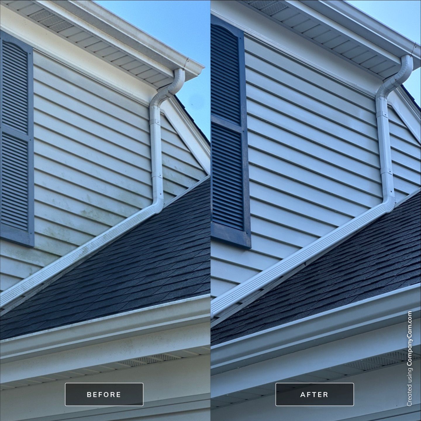 Project in Kenosha by Simmons Power & Soft Washing