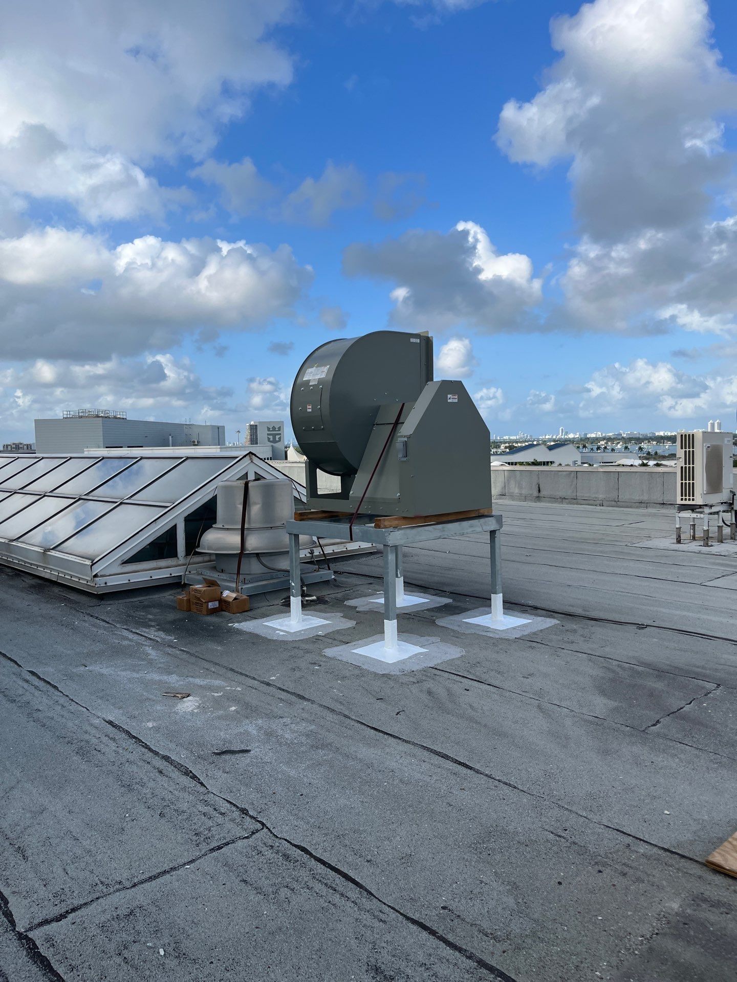 Commercial Roofing Repair and TPO Membrane Restoration in Miami by AJF ROOFING INC
