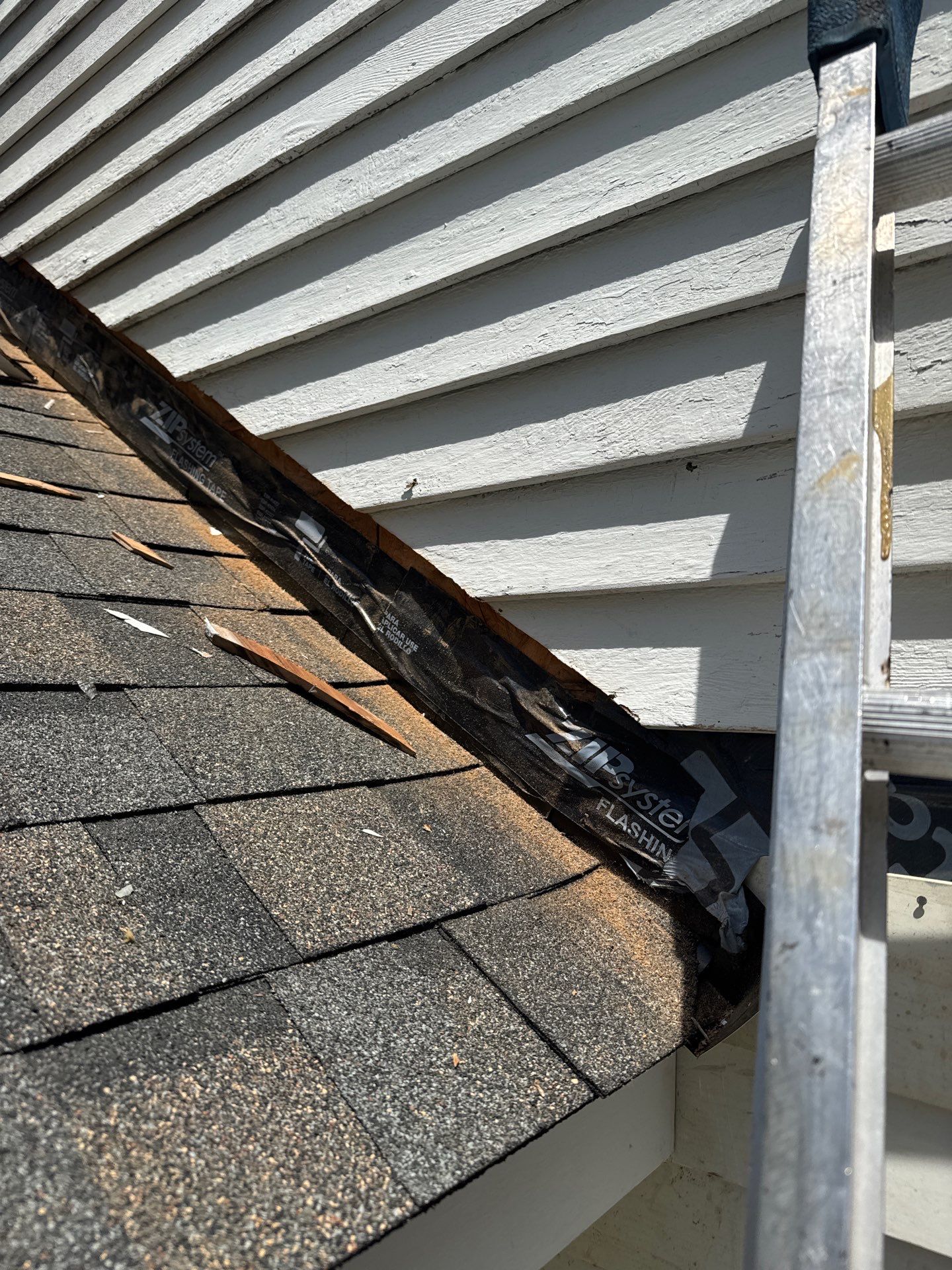 Bedford, NH Roof Replacement with Rot Repair, New Skylights & Owens Corning Duration Peppercorn Shingles by Compass exteriors