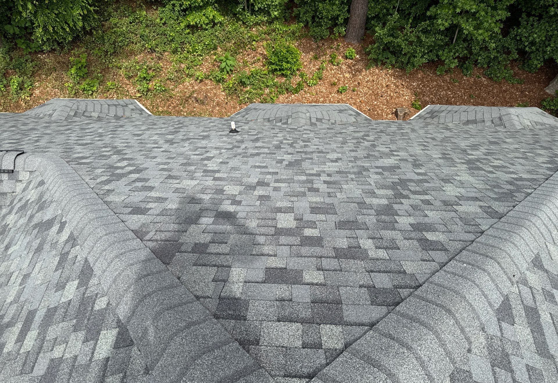 Residential Roof Replacement with Owens Corning Duration Architectural Shingles and 5 Velux Skylights in Charlotte, North Carolina by Merritt Roofing LLC