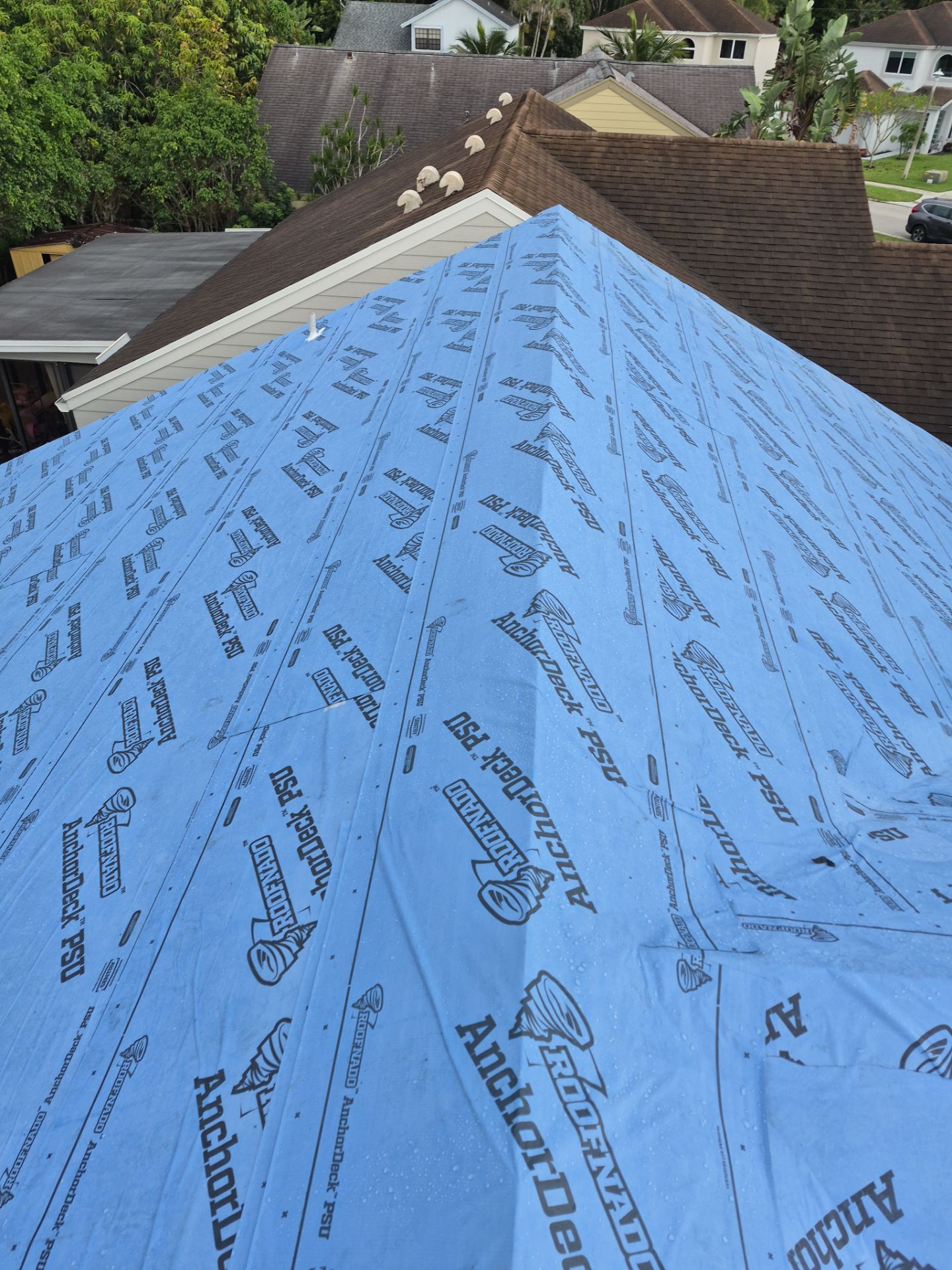 Residential Roofing Installation using 1.5'' Mechanical Seam by BLUES BROTHERS ROOFING