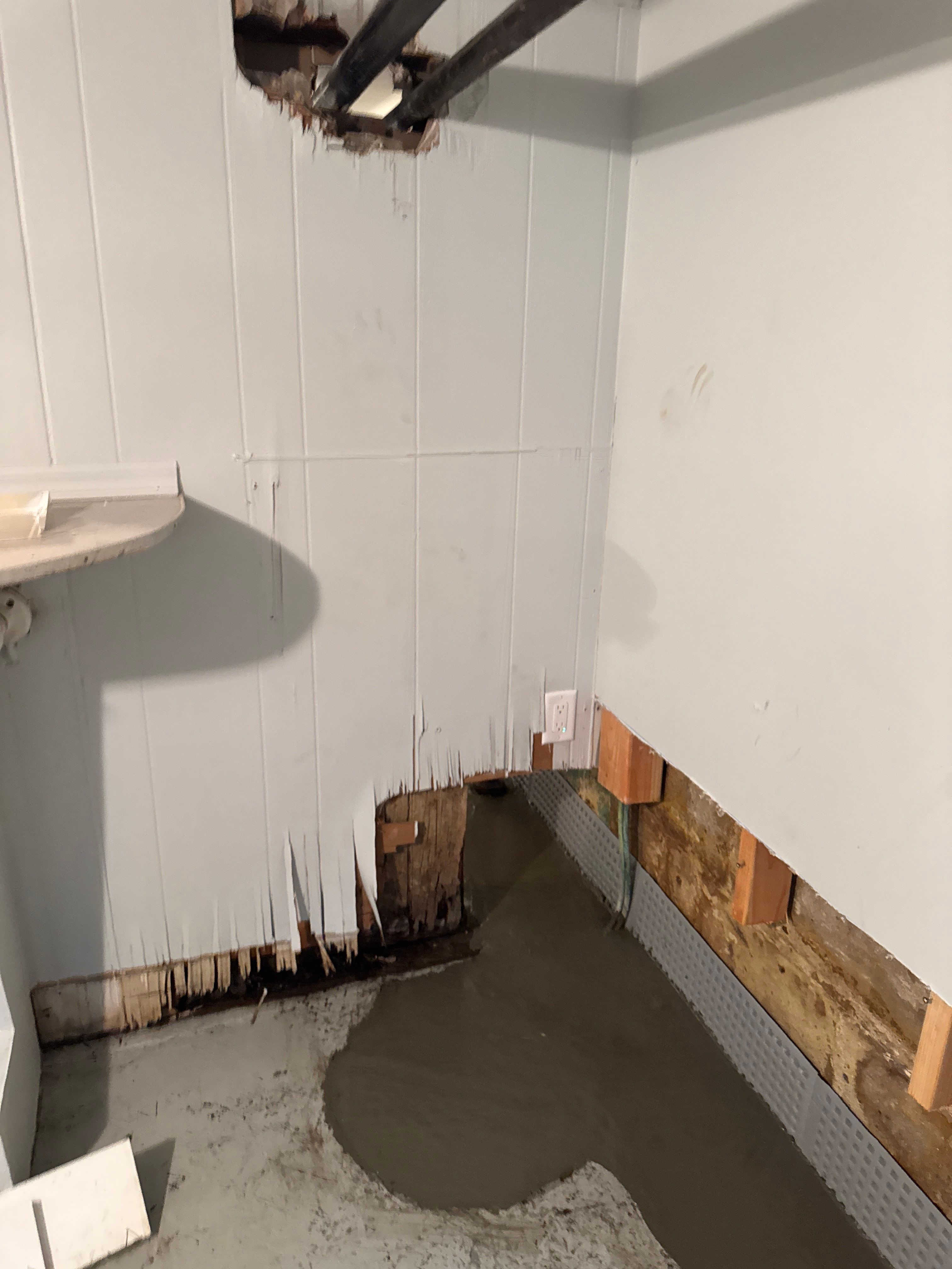 Interior French Drain West Orange NJ by Pure Service Pro, LLC 