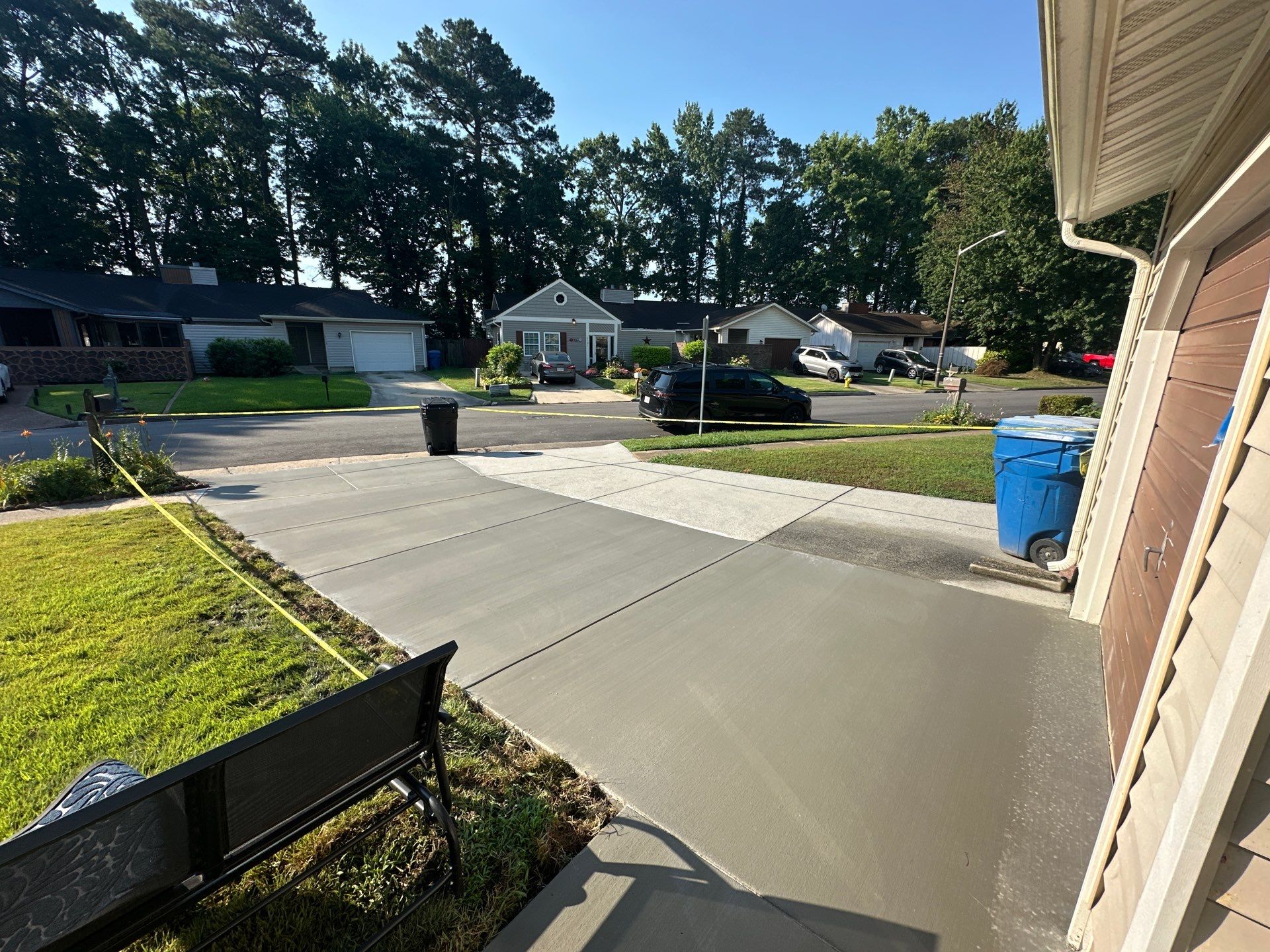 Project in Virginia Beach by Sam The Concrete Man Virginia Beach