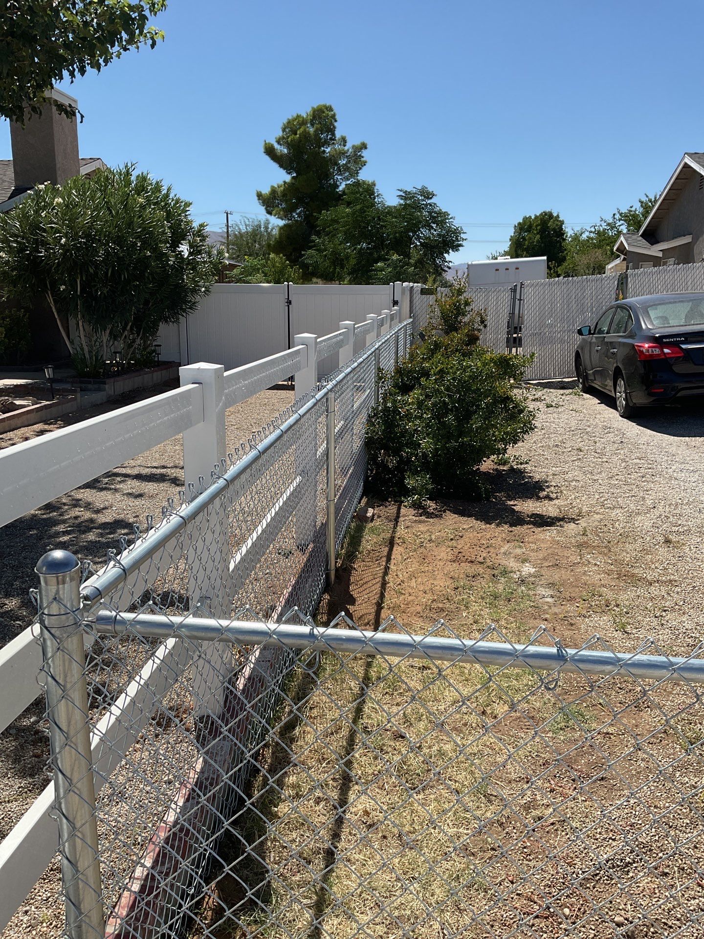 4ft Chain-link Fence with Gates by Fence Guys Inc. 