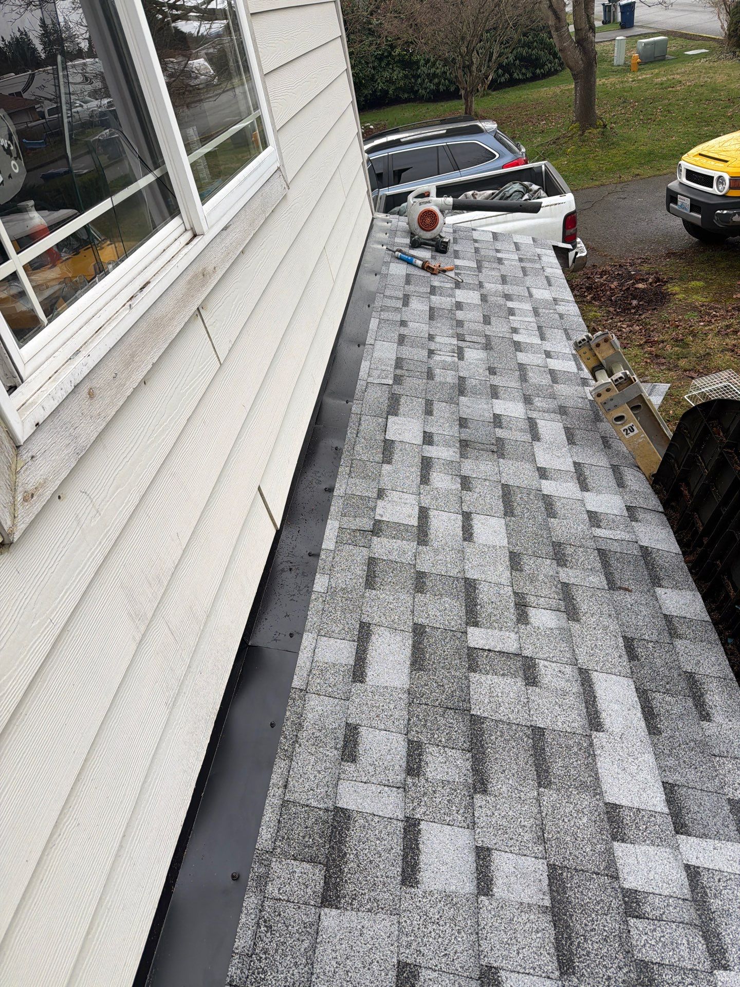 Residential Roofing Installation using GAF HDZ Shingles by Roofing Formula LLC