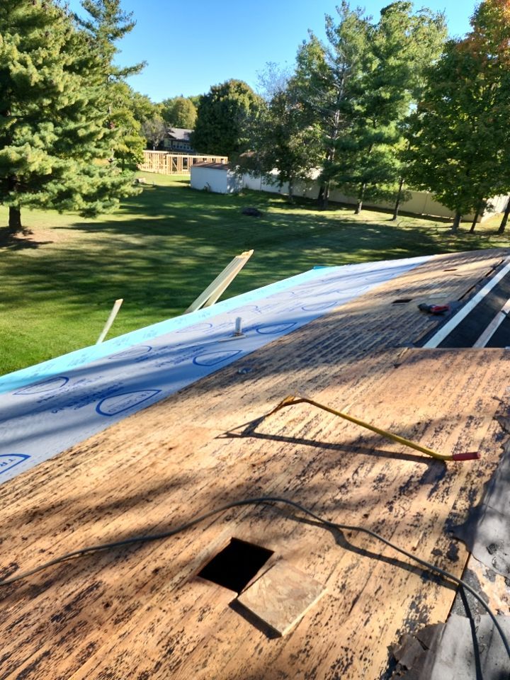 Exposed Fastener Metal Roof Installation in Columbia City, Indiana by 4Ever Metal Roofing