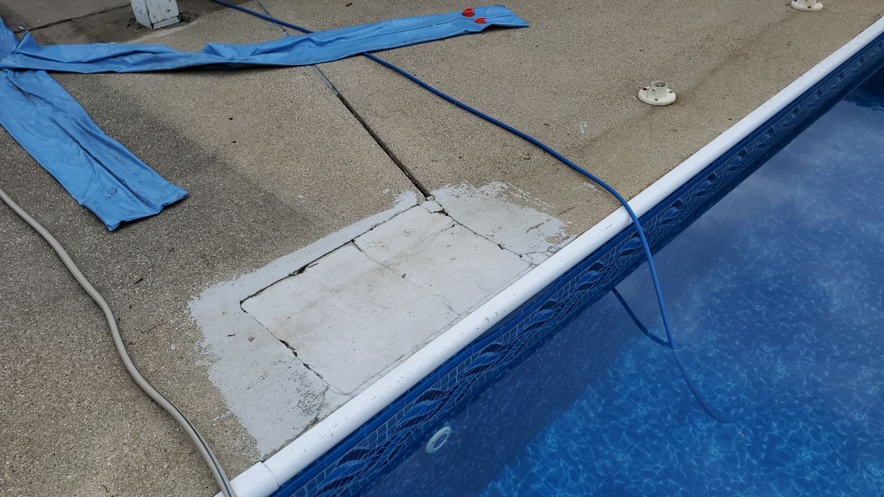 Pool Deck in Nashua, NH 03060 by Symphony Concrete Coatings