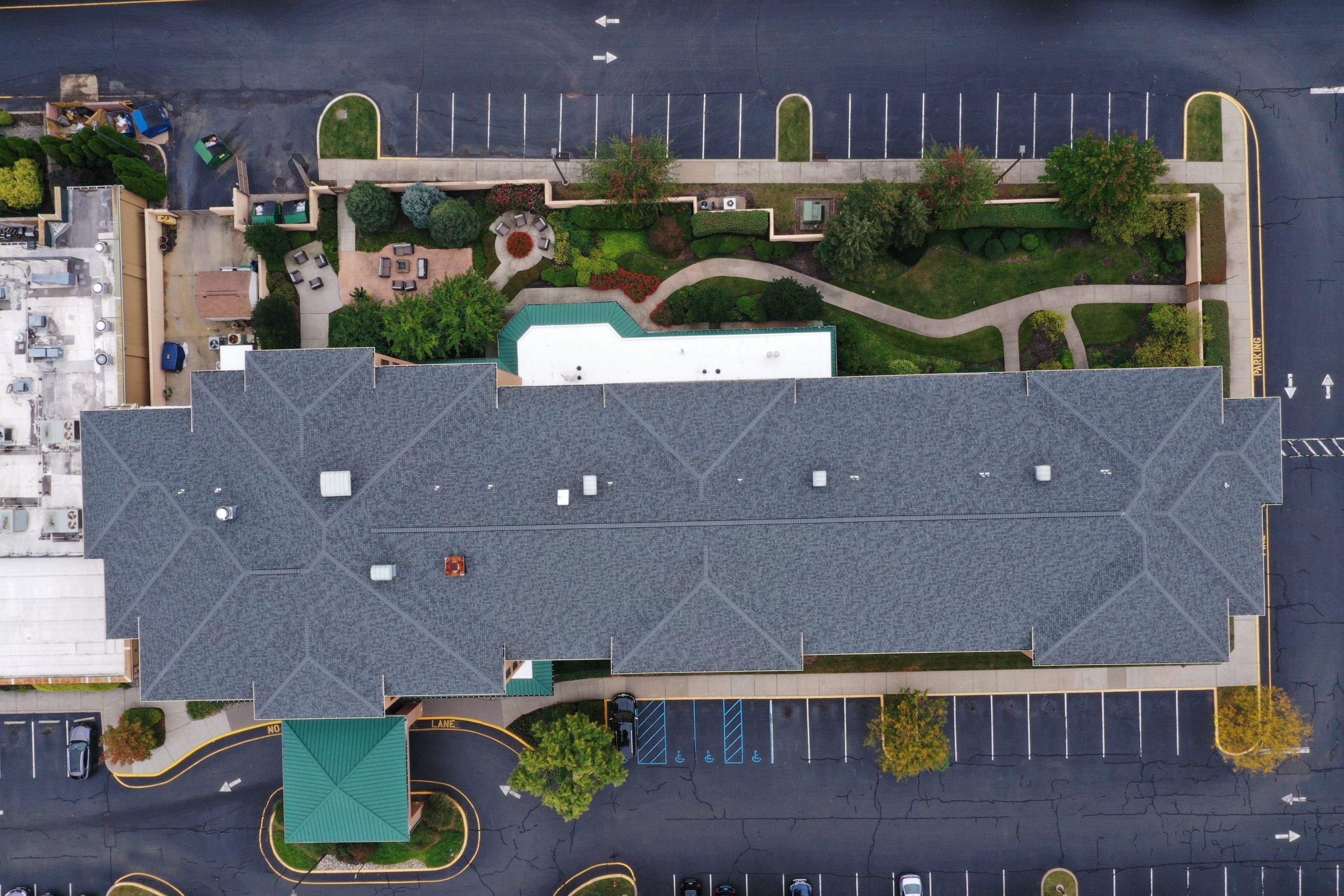 Commercial Roofing Installation using Owens Corning Duration by All Site Roofing