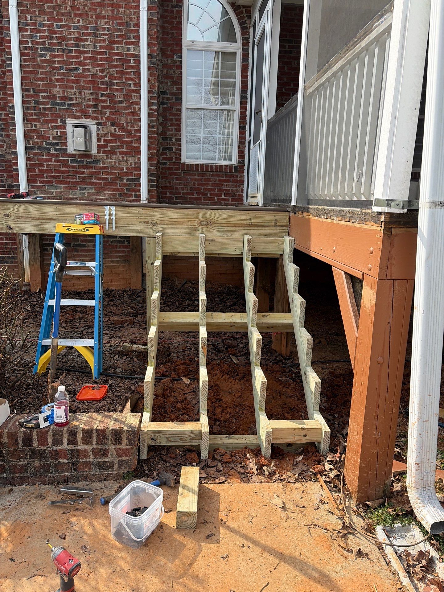 5 Day Deck RebBuild by A Step Above Handy LLC 