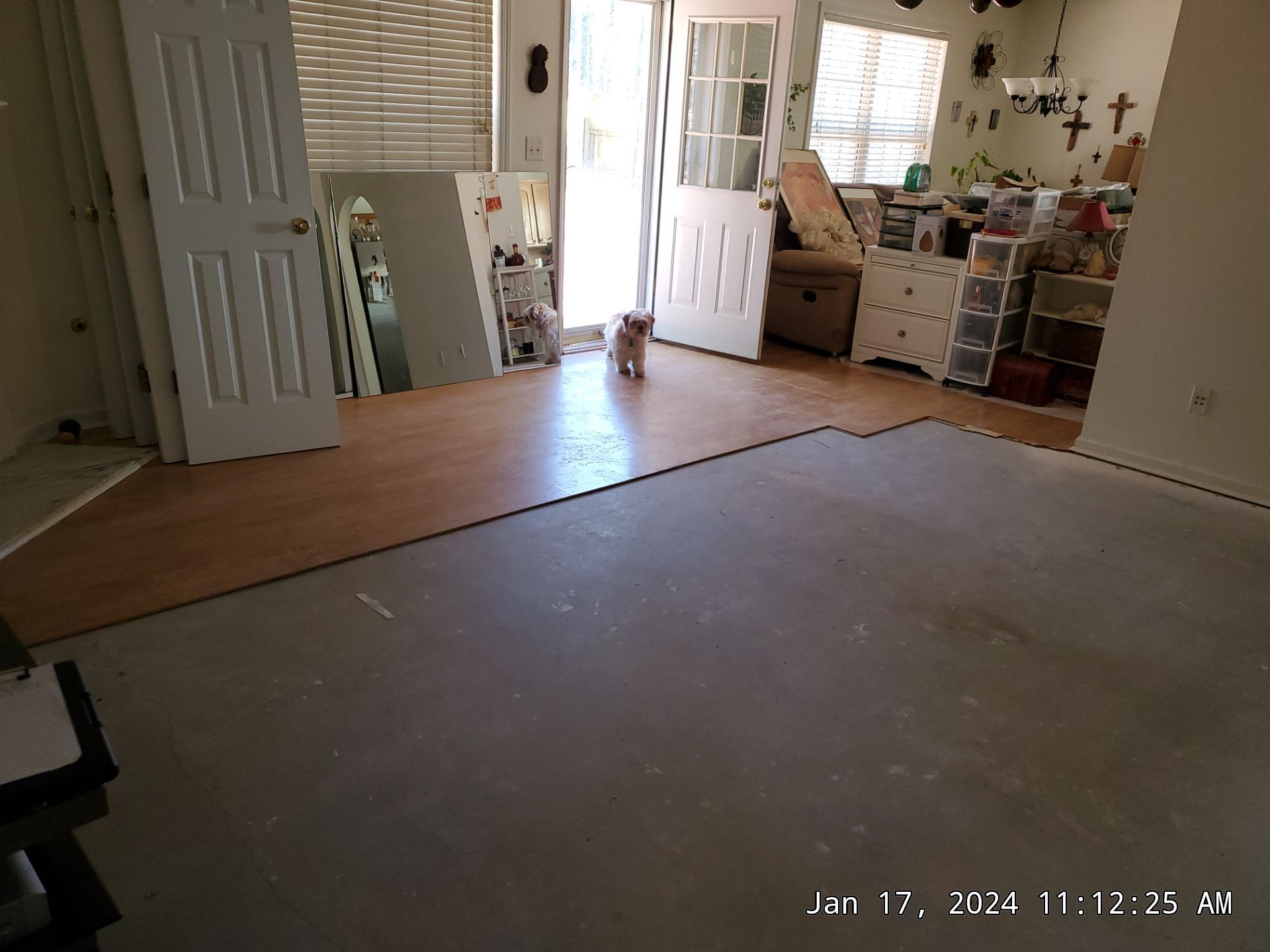 Water damage in Loganville by Baxter Professional LLC