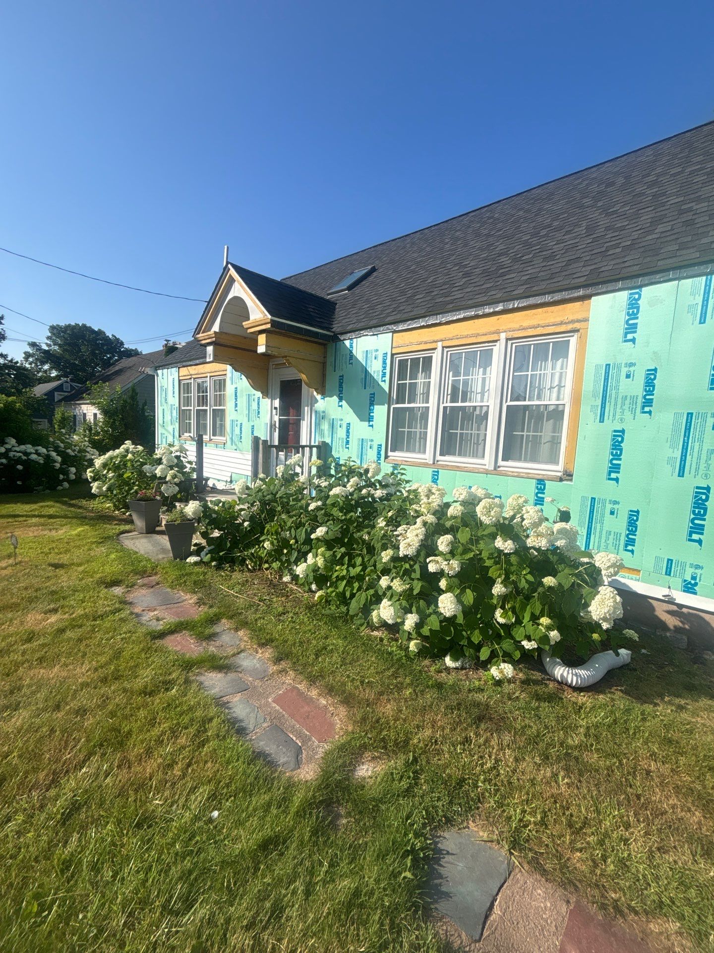 Siding Renewal with Monogram D/4 x 12'6" Clapboard, White by DiGiorgi Roofing and Siding Inc