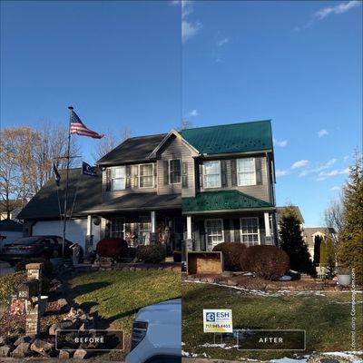 Metal roof replacement