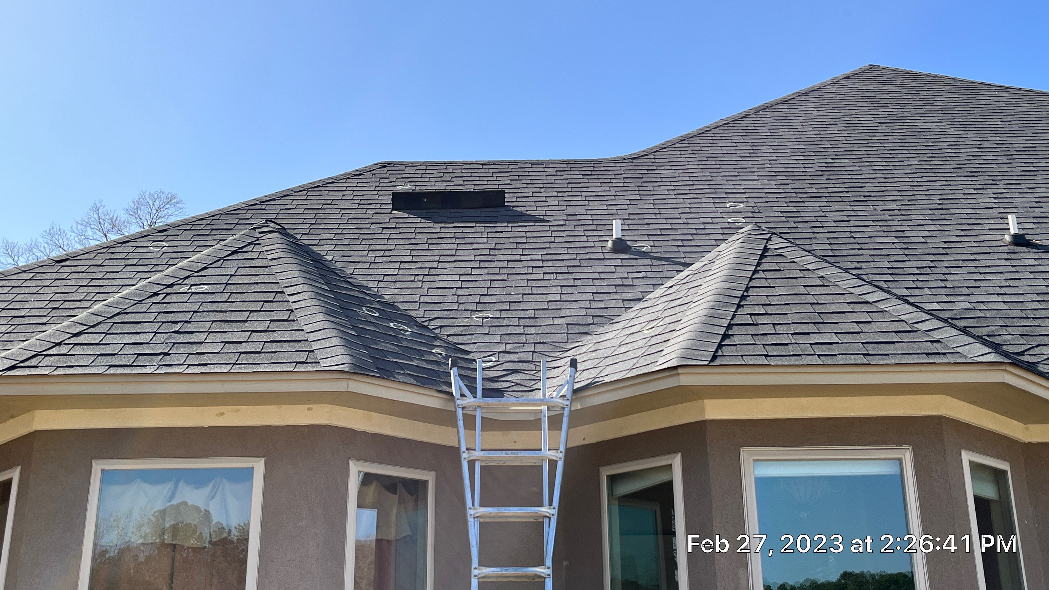 Residential Roofing Installation using Malarkey Architectural Vista Shingles by Hostetler Roofing