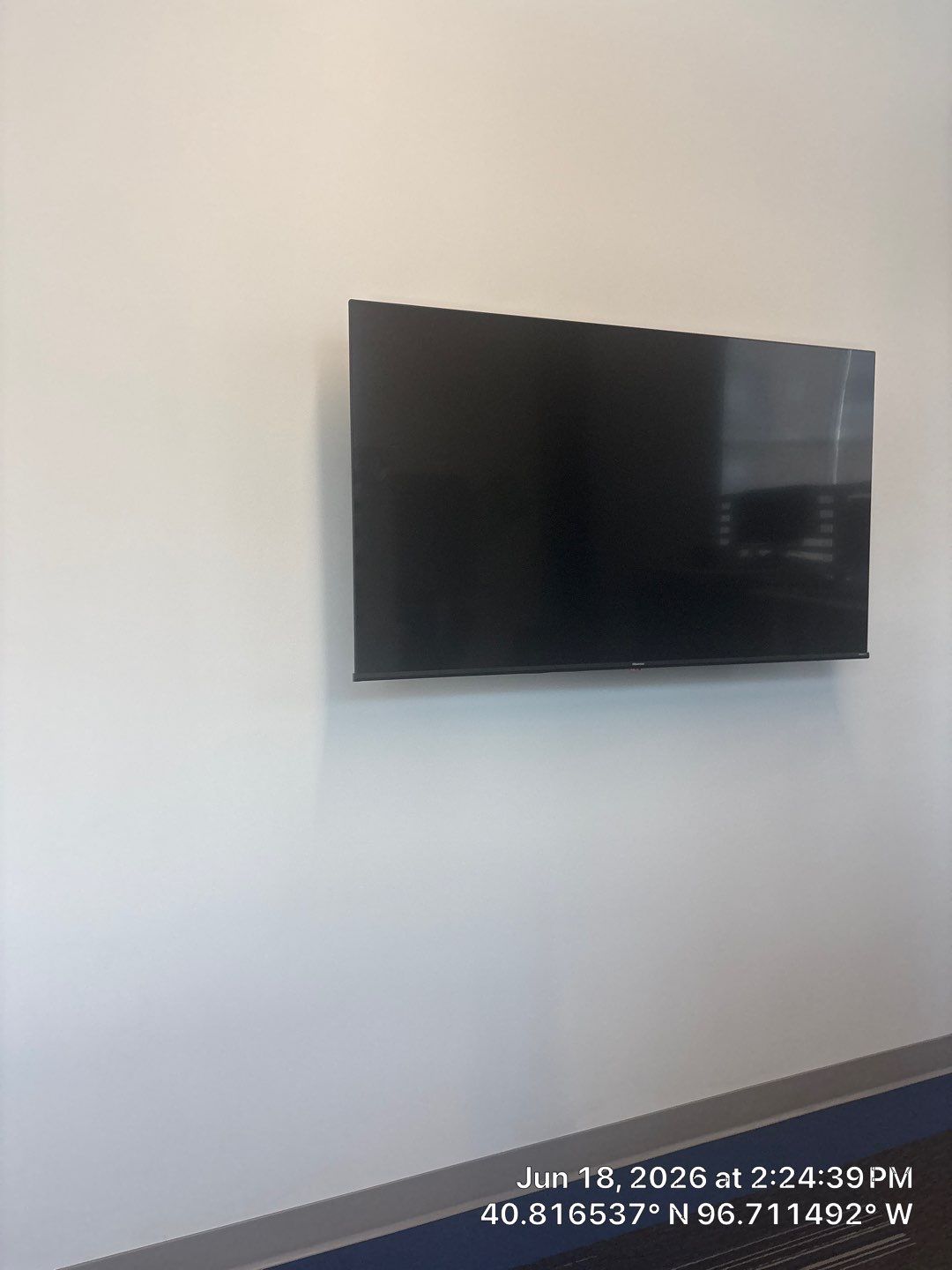 Commercial Interior Renovation and AV Installation in Lincoln by CompanyCam Sales Demo
