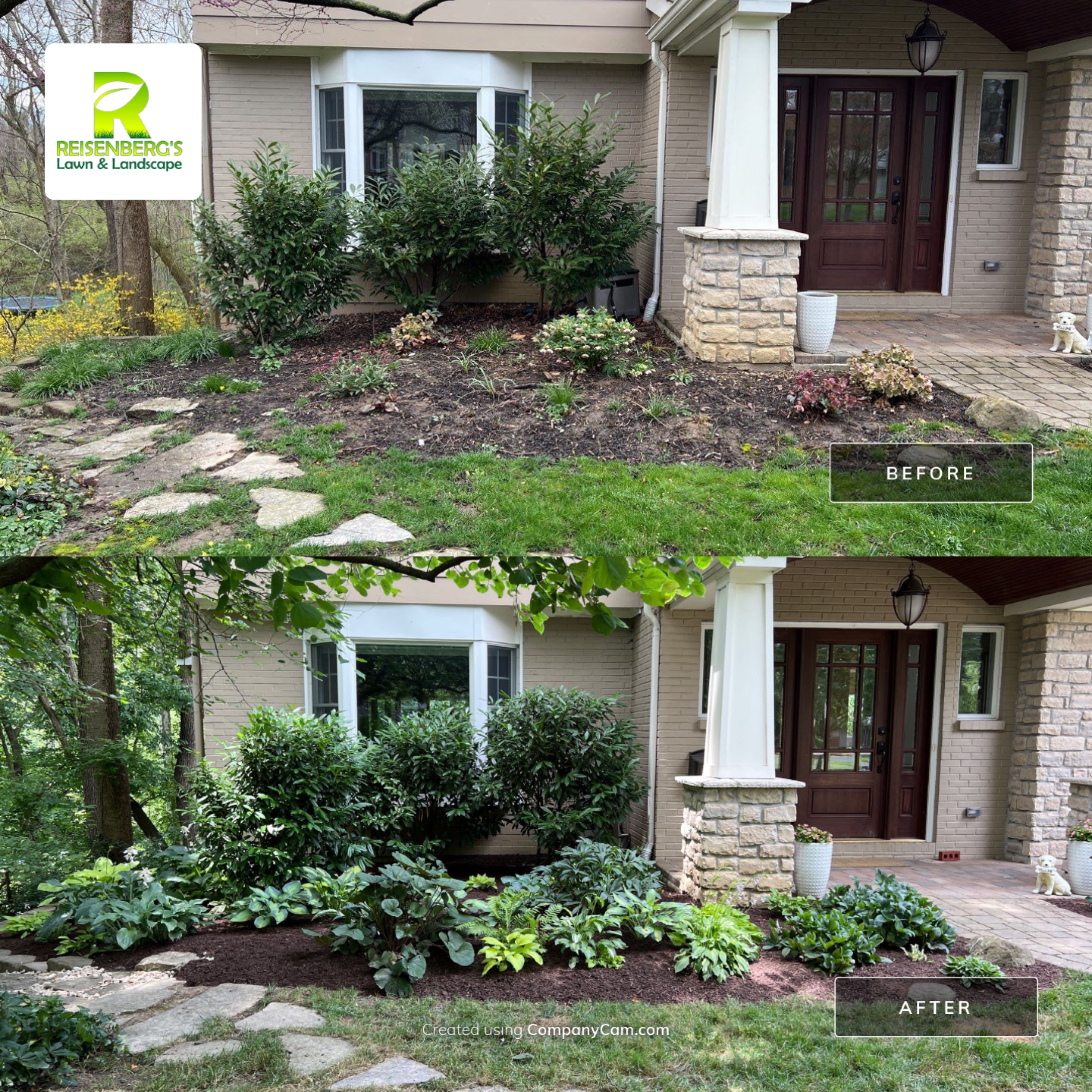 Spring Clean Up with additional Gravel Worl & Plant Installation by Reisenberg’s Lawn & Landscape, LLC