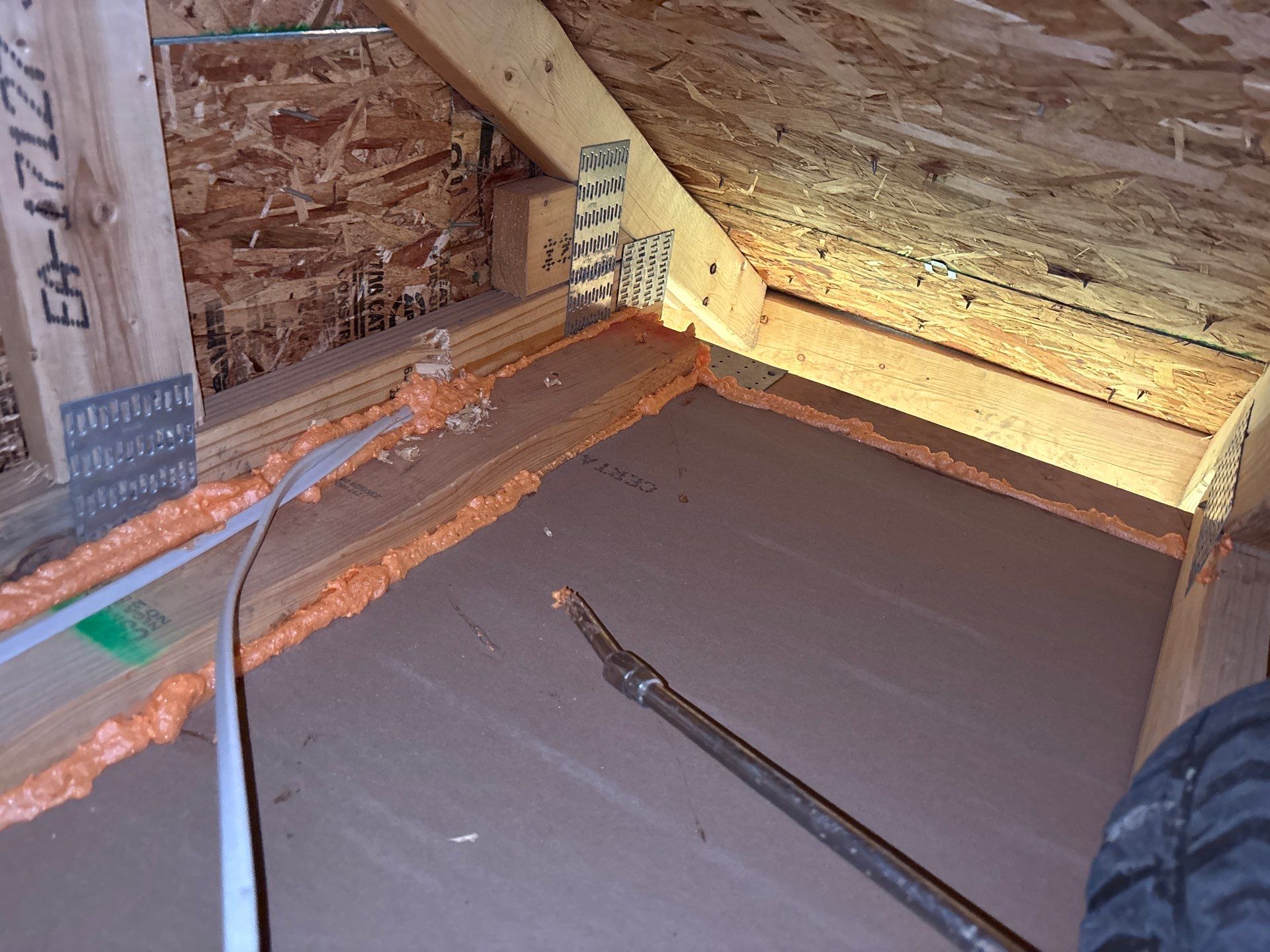 Attic insulation upgrade in Monaco, PA 15061 by Home Environment Solutions