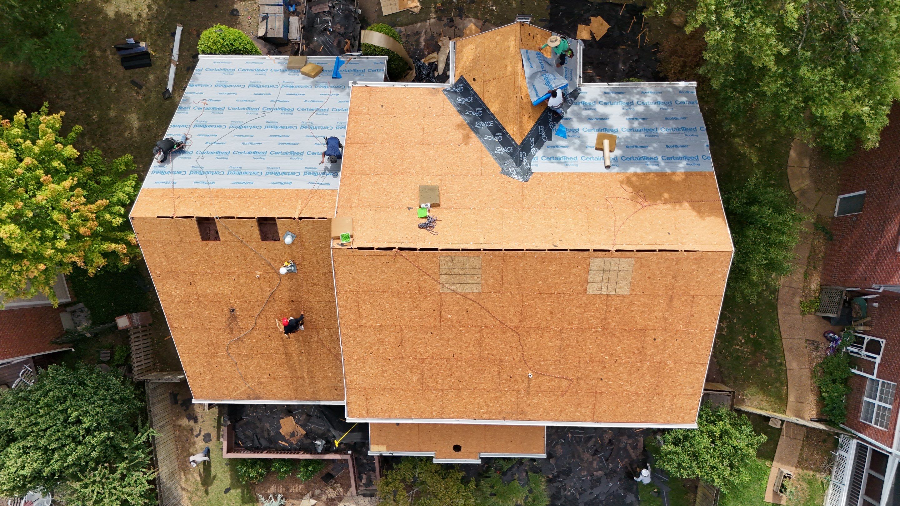 Charcoal Black Re-Roof by Royal House LLC