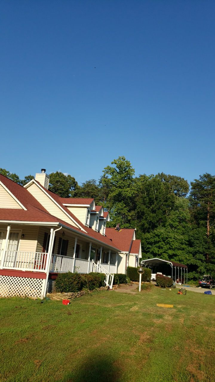 Midland Roof- Certainteed Landmark Pro Max Def Red Oak Designer Shingles by RM Banning, Inc.