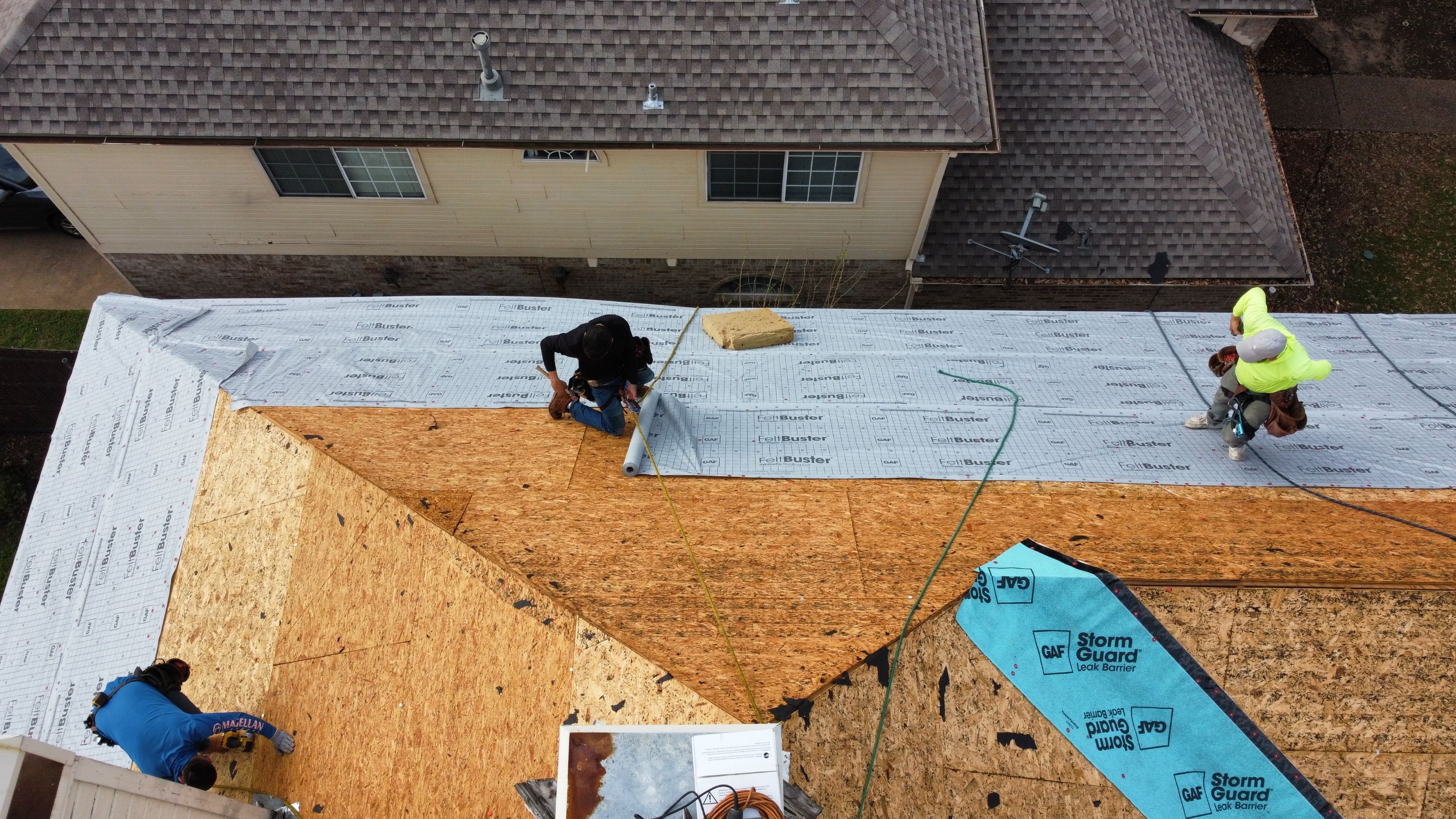 Project in Dallas by Zeus Exteriors