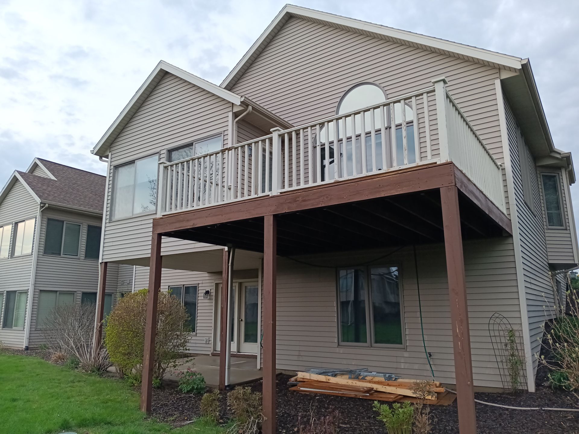 Painting, Drywall Patching, Epoxy Floor, & Deck by Gordon Painting