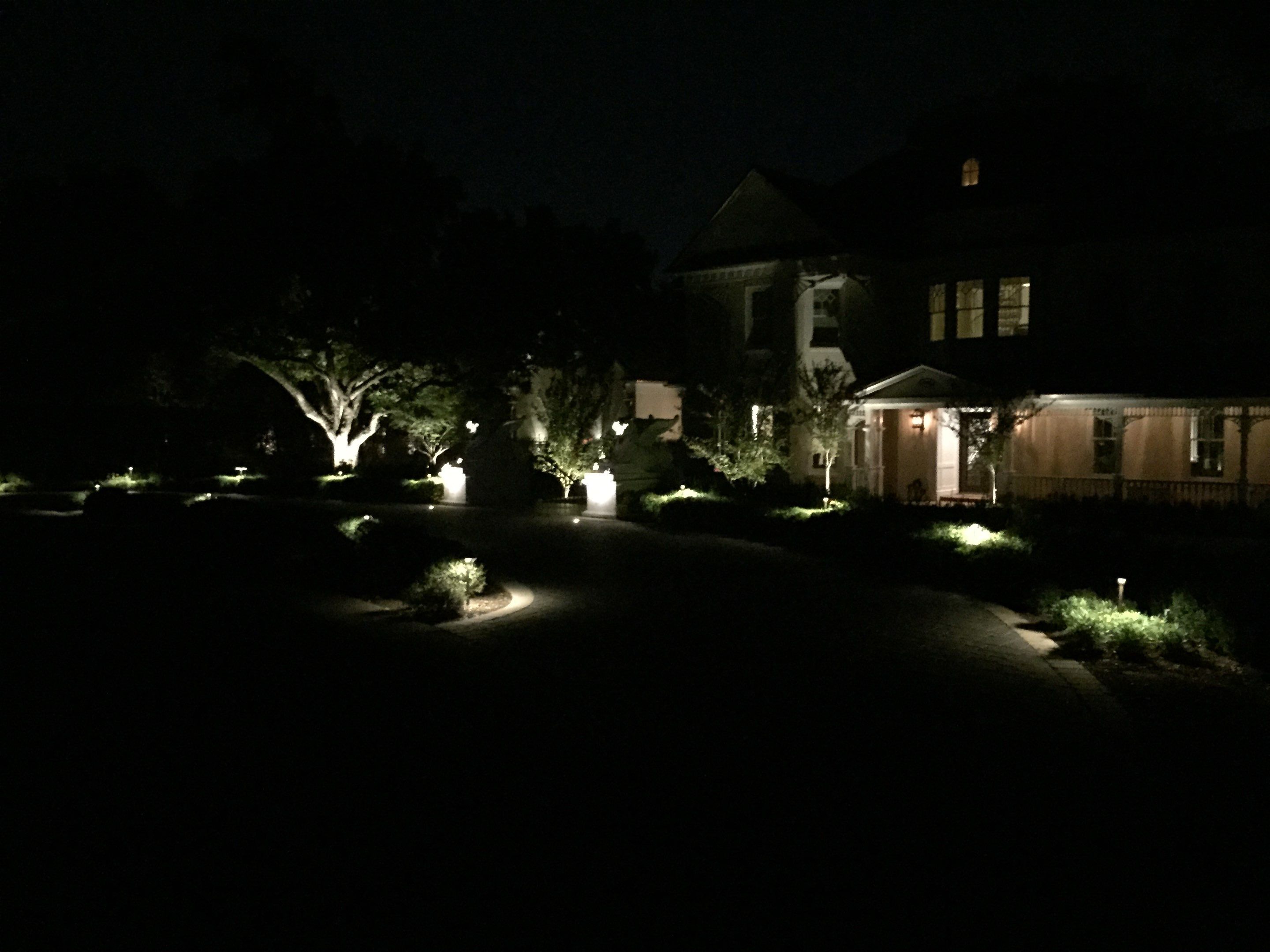 Austin Boat Dock + Outdoor Landscape Lighting by Outdoor Lights + Shades