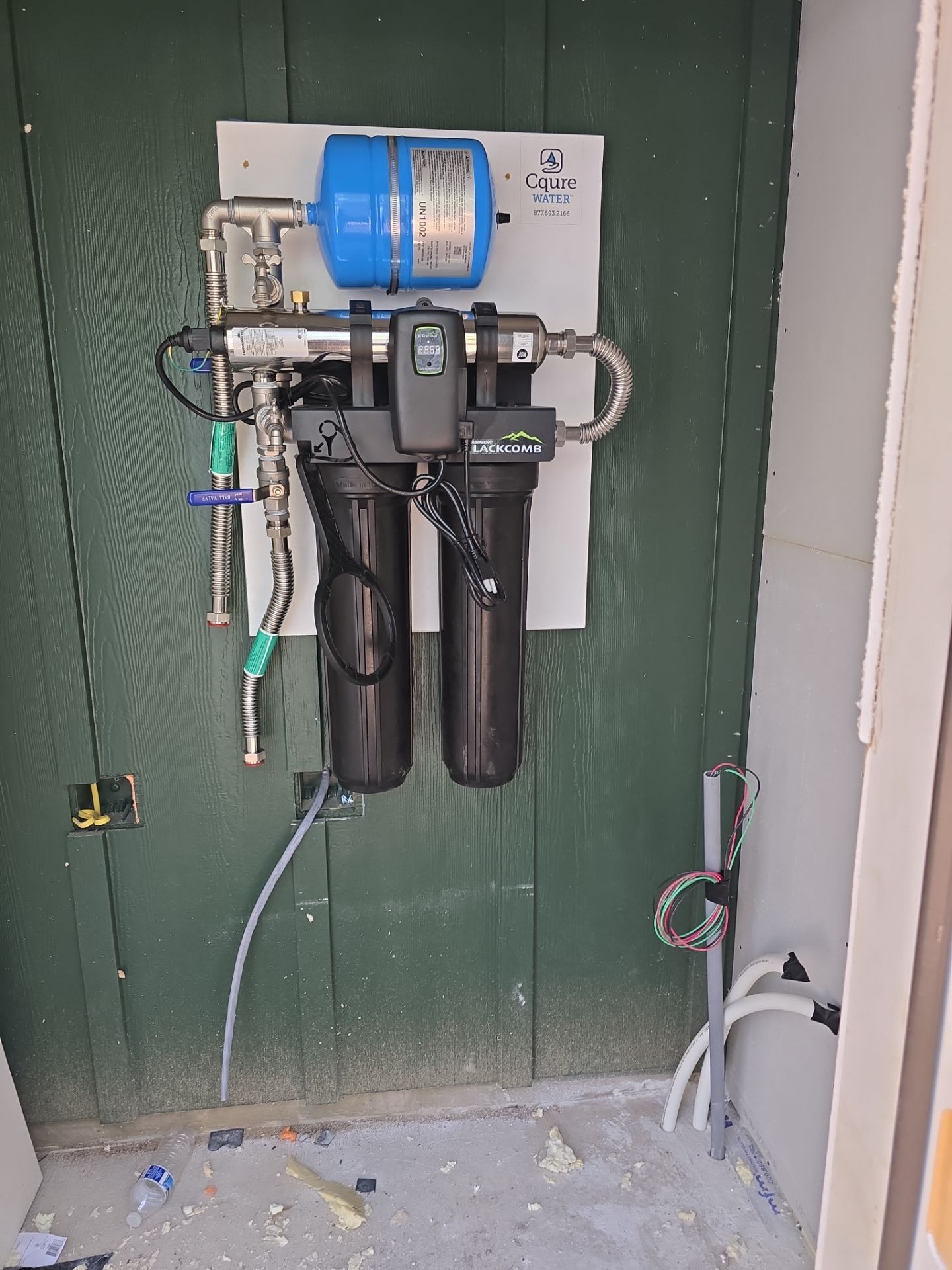 20,000gal tank in Blanco by Cqure Water