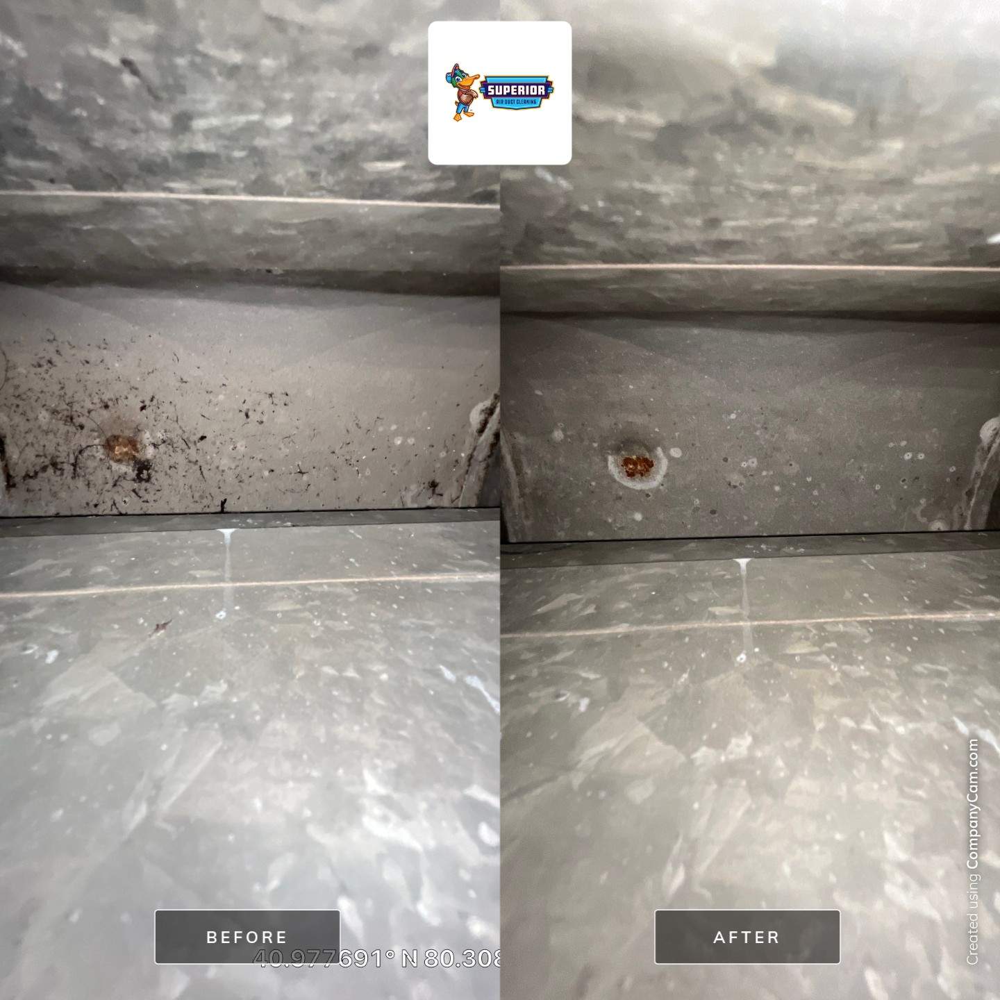 Air Duct Cleaning With a Vacuum Truck in New Castle, PA by Superior Air Duct Cleaning