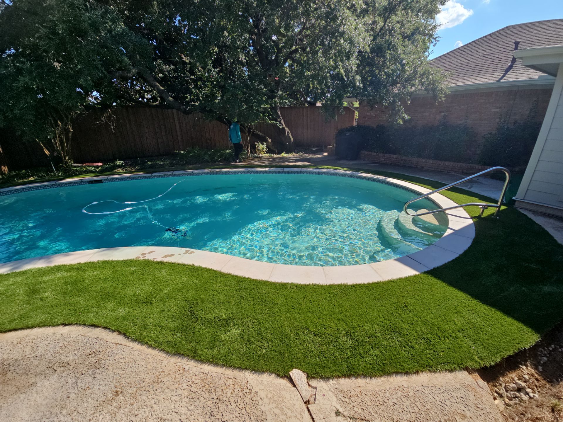 Project in Dallas by Turf Concepts