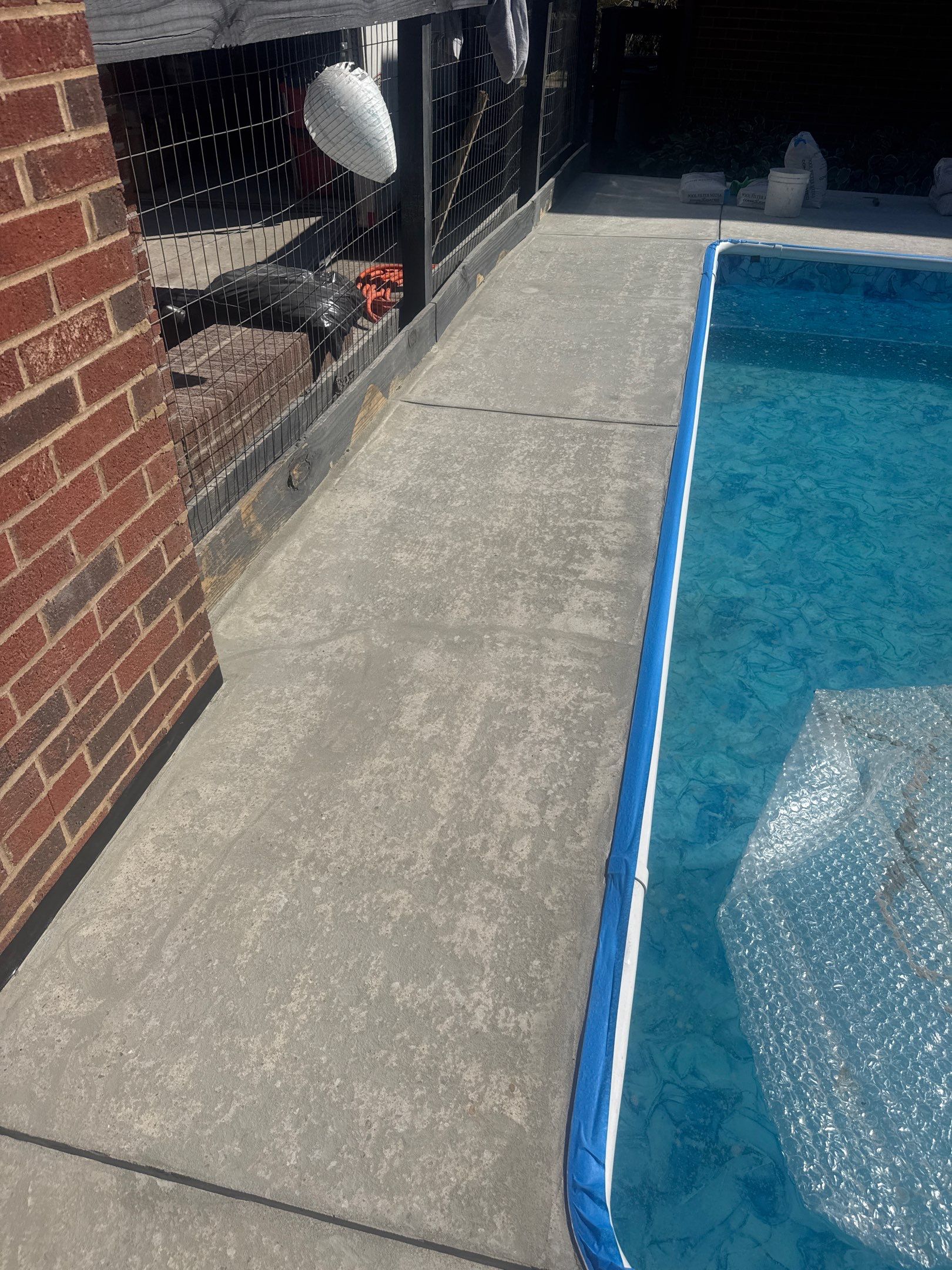 Project in Nashville by Mecham Decorative Concrete