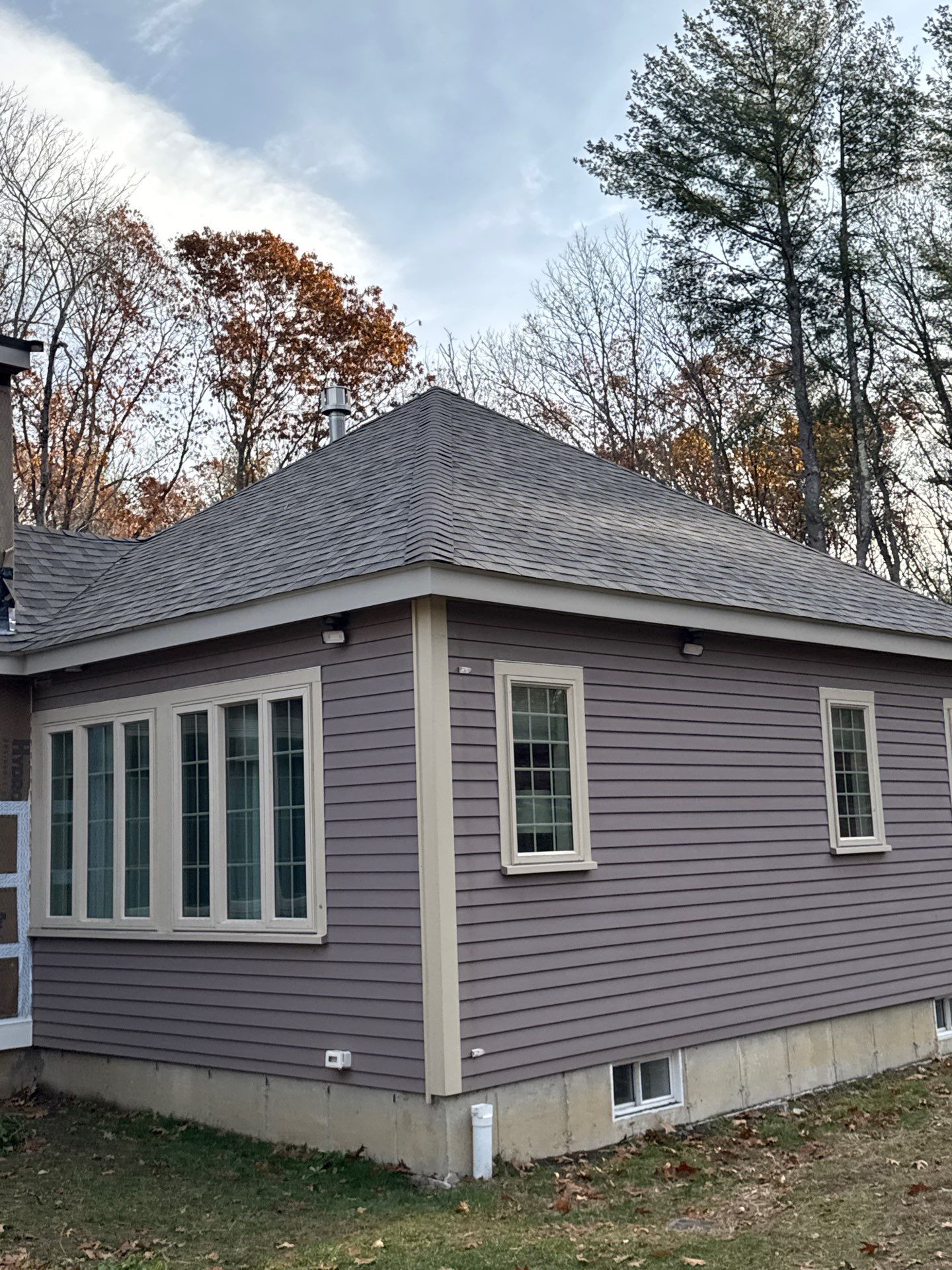 Complete House & Barn Roof with 13 Skylight Reflashing + EPDM Repairs by Mighty Dog Roofing of Greater Middlesex County