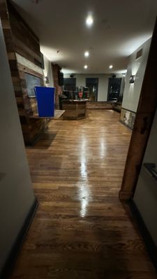 Hardwood Refinishing Project in Pittsburgh