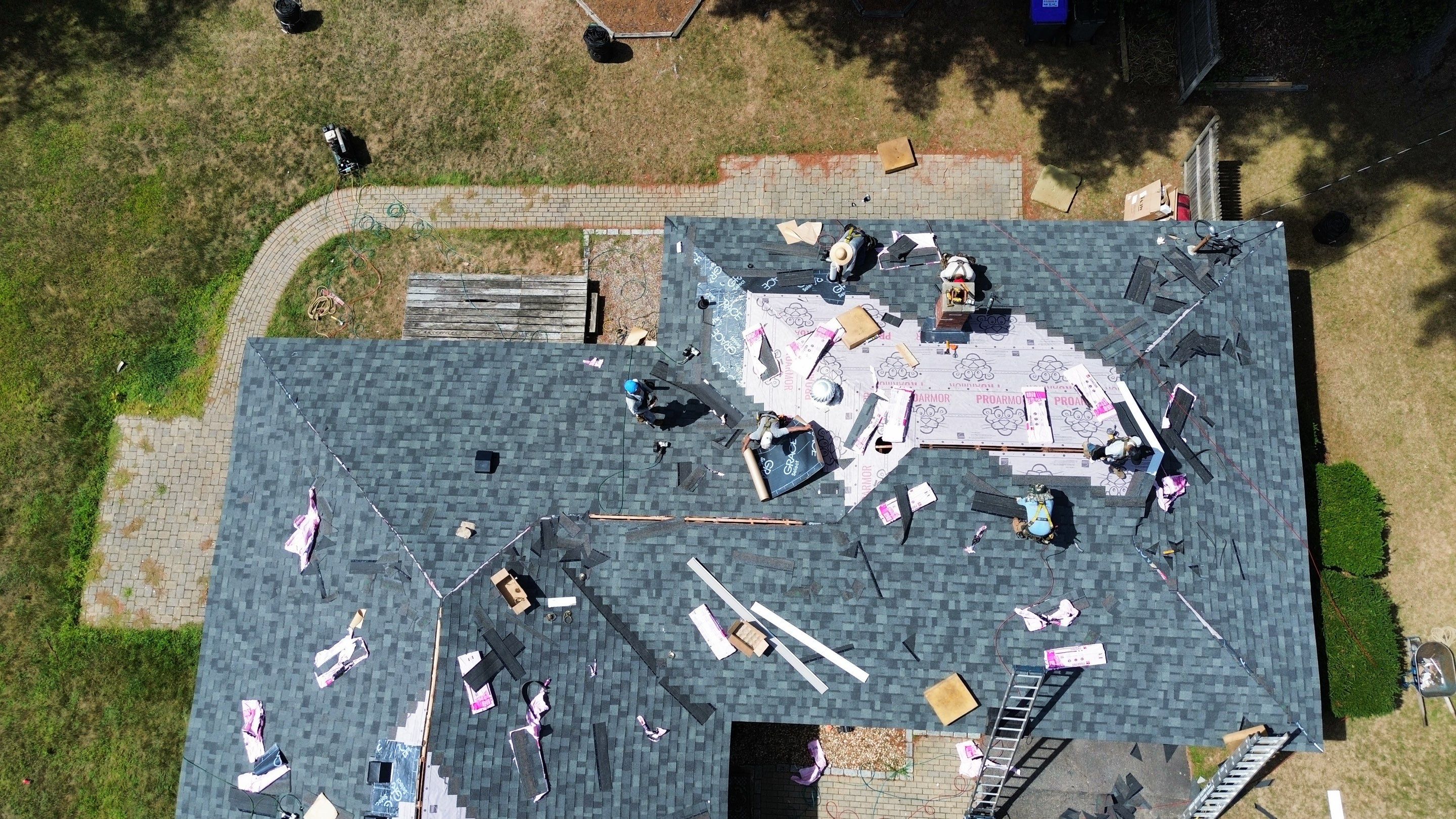 Roof Replacement & Gutter Installation – Chelmsford, MA by Mighty Dog Roofing of Greater Middlesex County