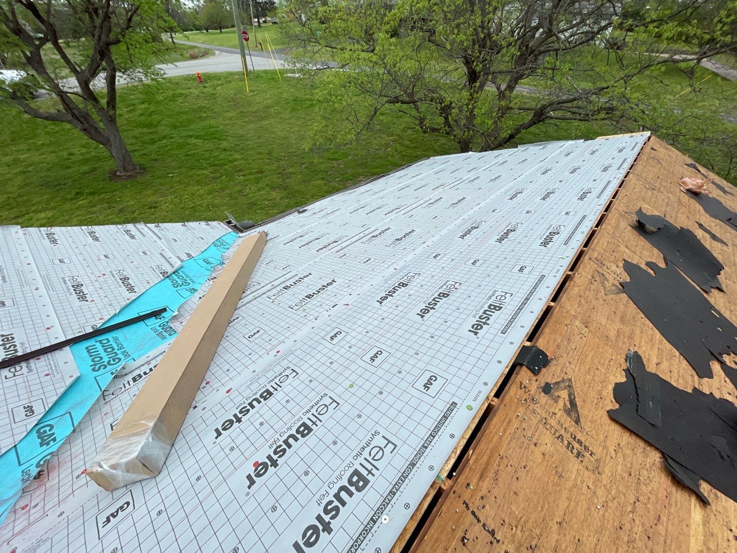 Residential Roofing Installation using GAF HDZ Roofing System  by Undersun Roofing 