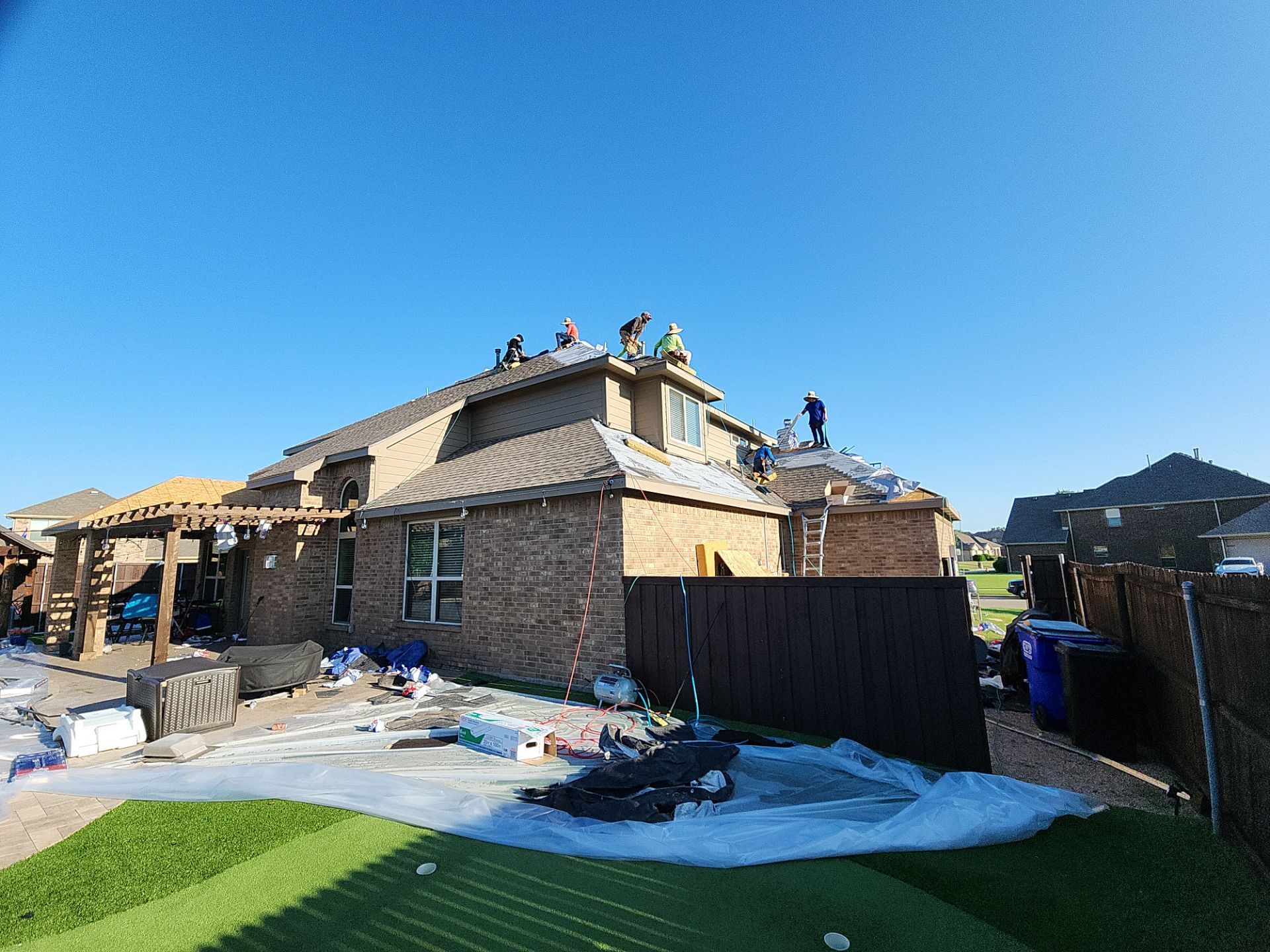 Project in Forney  by Zeus Exteriors