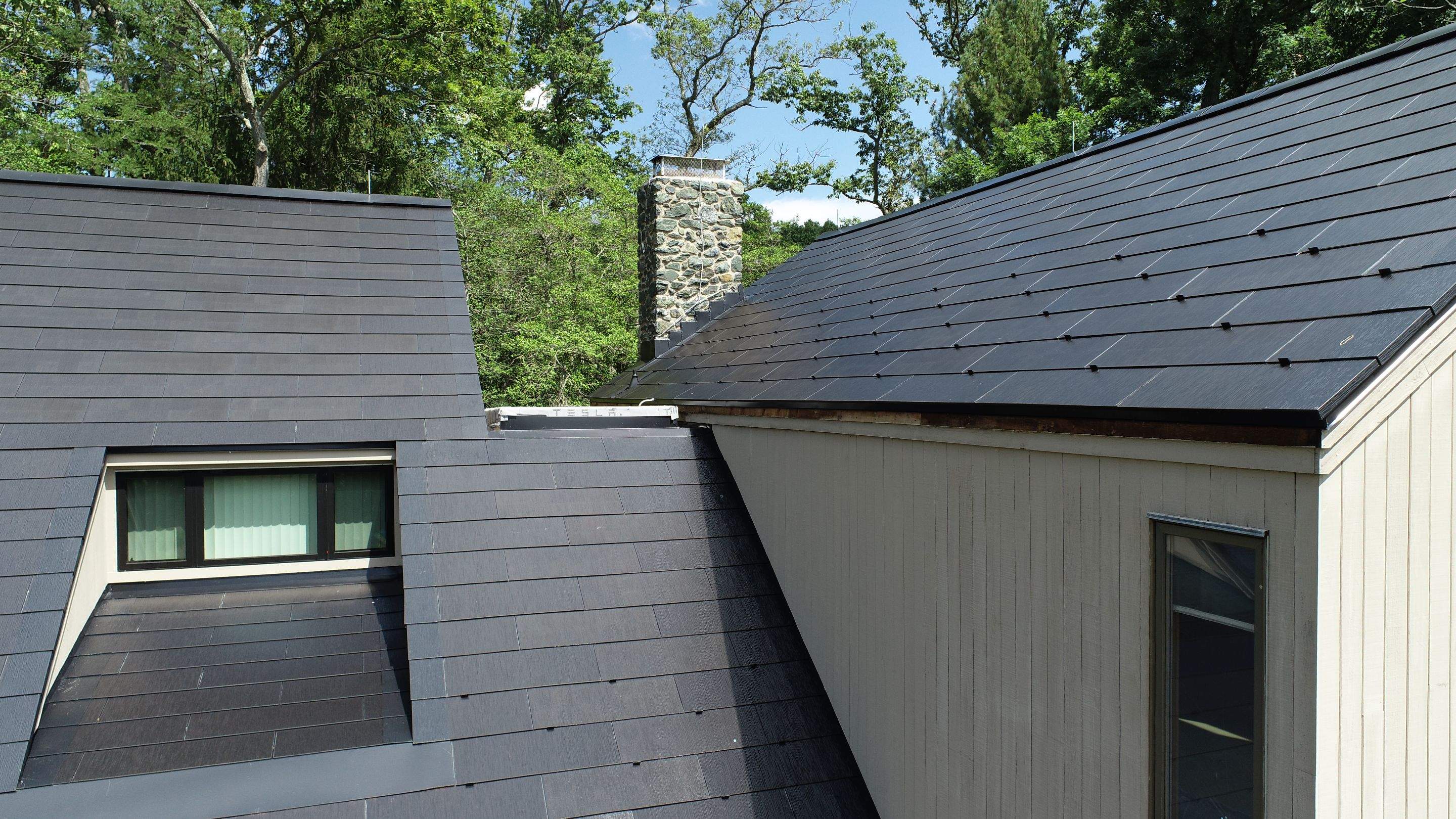 Tesla Solar Roof install Severn River by American Home Contractors