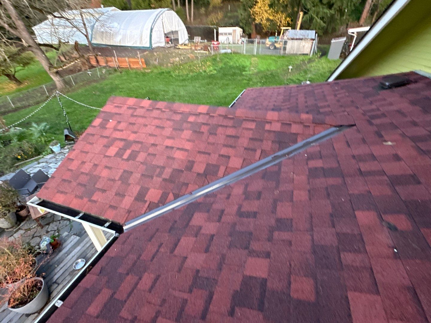 Merlot Shingles by Reimagine Roofing
