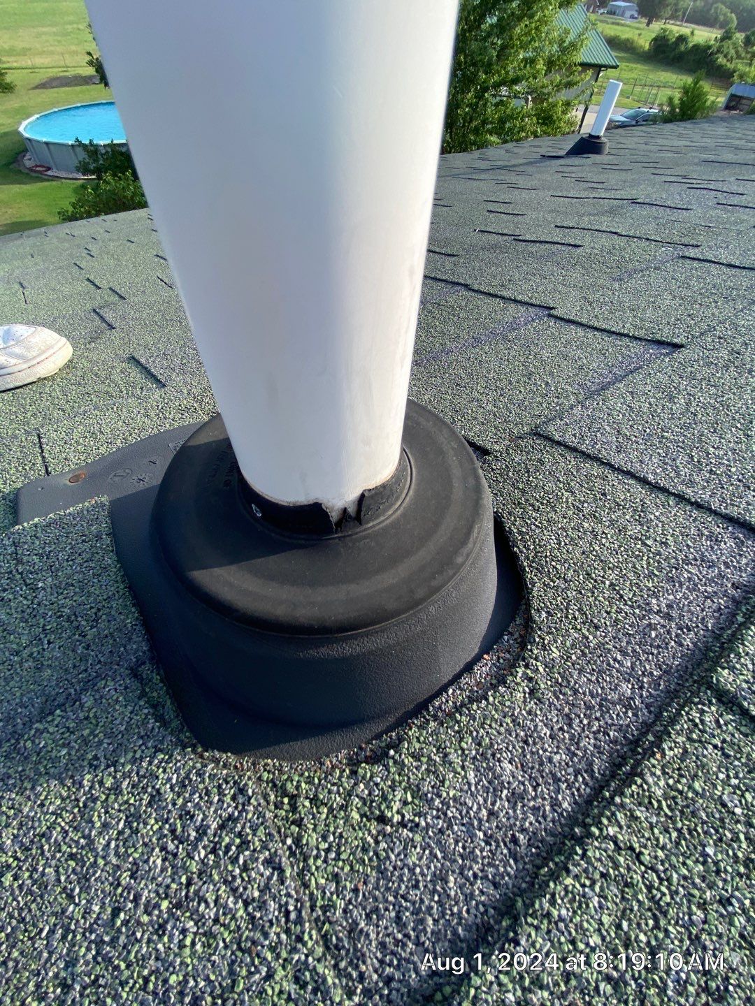 Hail Roof Inspection in Jenks by Decor Roofing & Restoration