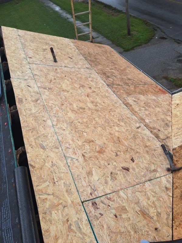 Residential Roofing Installation using Titan Thunderstorm Gray by Storm Contracting 