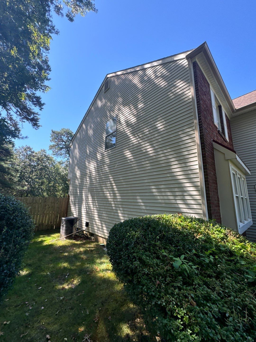 SoftWash using House Wash by SJ Exterior