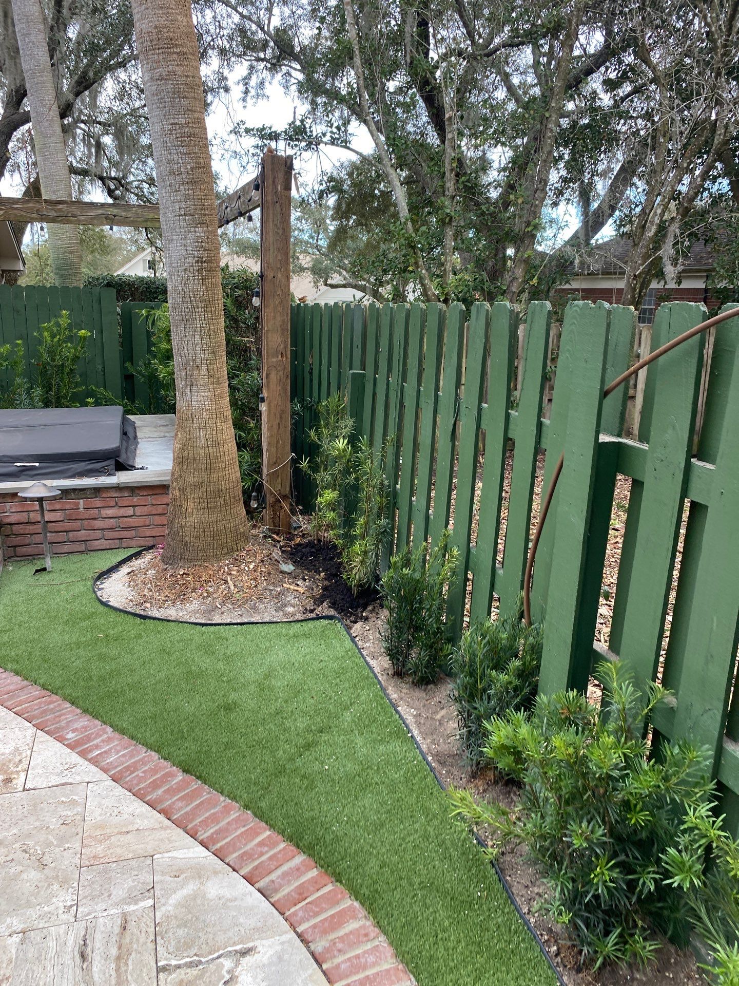 Deerwood Resident | Pine Bark Installation by ProGreen Services