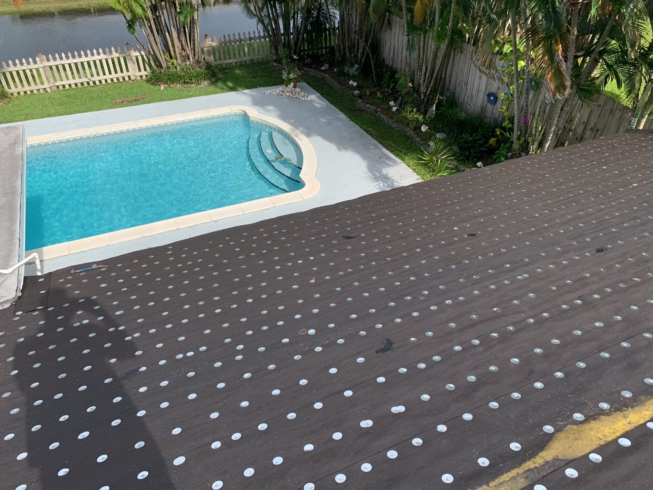 Residential Roofing Installation using 1" Nail strip metal roof by BLUES BROTHERS ROOFING