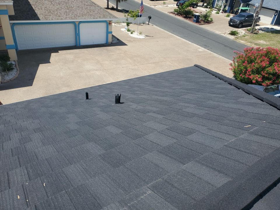 Residential Roofing Installation using Tilcor Stone Coated Steel Roofing by Lighthouse Roofing